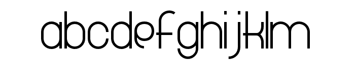 Walton-Regular Font LOWERCASE