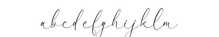 Waltson Beauty Font LOWERCASE