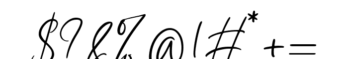 Wancester Signature Font OTHER CHARS