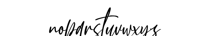 Wancester Signature Font LOWERCASE