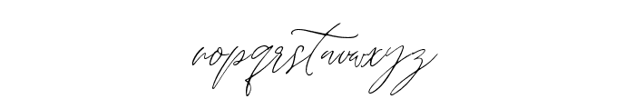 WanderingHearts-Regular Font LOWERCASE