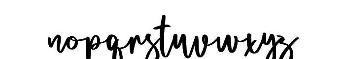 Wanderlust Font Font LOWERCASE