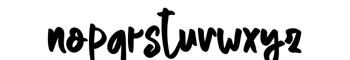 Want Love Font LOWERCASE