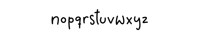 Want To Be Cool Font LOWERCASE