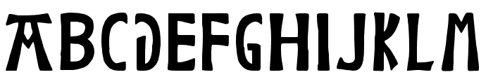 Wappenstein Font UPPERCASE