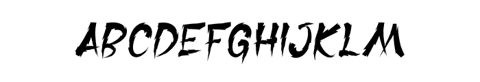 WarMovie Font UPPERCASE