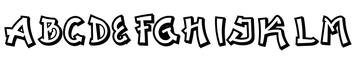 Waraz Font LOWERCASE