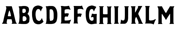 Warheim-Regular Font LOWERCASE