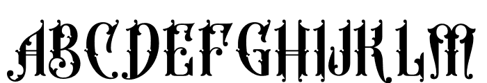 Warlock Font UPPERCASE