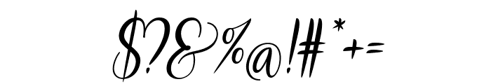 Warm Winter Wishes Italic Font OTHER CHARS