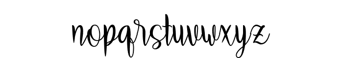 Warm Winter Wishes Font LOWERCASE