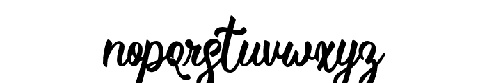 Warmth-Medium Font LOWERCASE