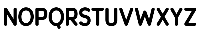 Warmthouse Rounded Black Font LOWERCASE