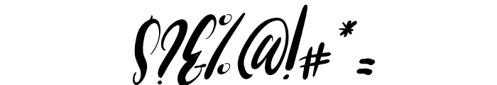 Warrenson Alternates Italic Font OTHER CHARS