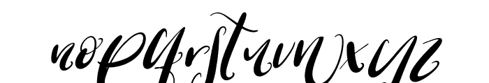 Warrenson Alternates Italic Font LOWERCASE