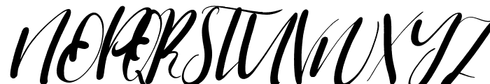 Warrenson Italic Font UPPERCASE