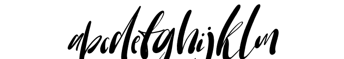 Warrenson Italic Font LOWERCASE