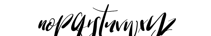 Warrenson Italic Font LOWERCASE