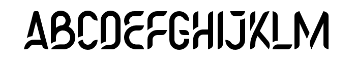 Warth Font UPPERCASE