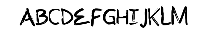 Warthog Regular Font UPPERCASE