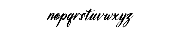 Washington Calligraphy Italic Font LOWERCASE
