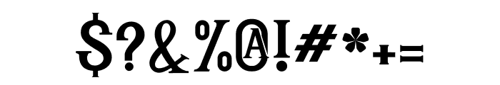 Washington DC Serif Font OTHER CHARS
