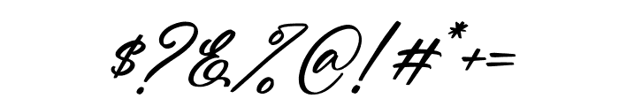 Washington Delmonte Italic Font OTHER CHARS