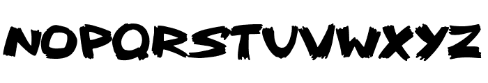 Wasted Youth Marker Font UPPERCASE