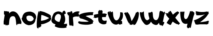 Wasted Youth Marker Font LOWERCASE