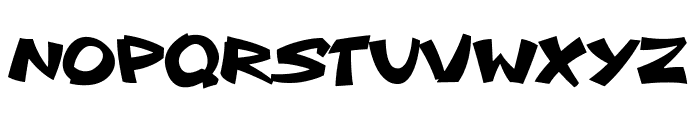 Wasted Youth Font UPPERCASE