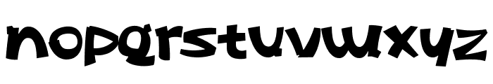 Wasted Youth Font LOWERCASE