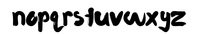 Waterlily Font LOWERCASE