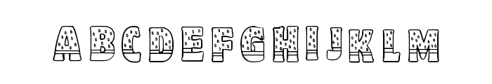 Watermelon Font Regular Font UPPERCASE