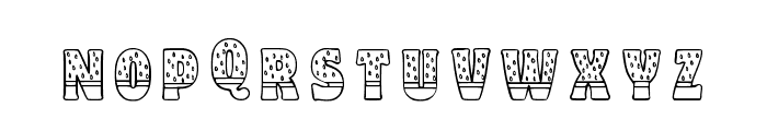 Watermelon Font Regular Font UPPERCASE