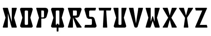 Waukegan Regular Font UPPERCASE