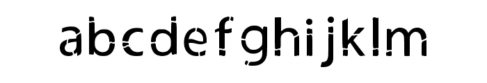 Wave Regular Font LOWERCASE