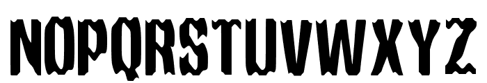 Wavy Distort Regular Font LOWERCASE