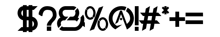 Waxaw Regular Font OTHER CHARS