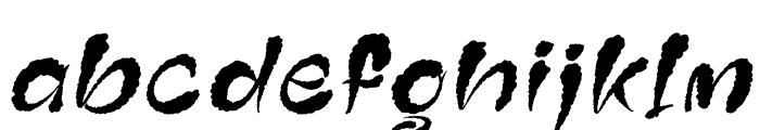Waydinore Prospect Italic Font LOWERCASE
