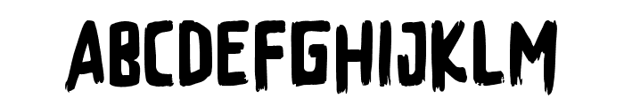 Wayhonk-Regular Font UPPERCASE