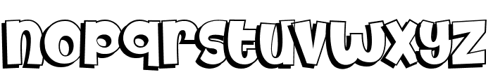 We Are Allstar Shadow Font LOWERCASE
