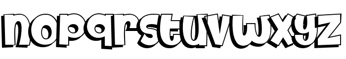 WeAreAllstar-Shadow Font LOWERCASE