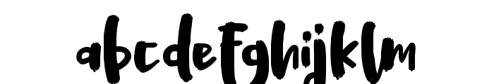 Wearly Font LOWERCASE
