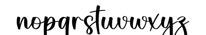 Weastern Font LOWERCASE