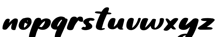 Wedank Font LOWERCASE