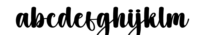 Wedding Barbie Font LOWERCASE