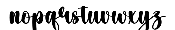 Wedding Barbie Font LOWERCASE