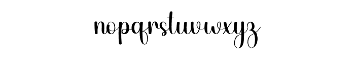 Wedding Dreaming Font LOWERCASE