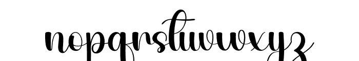 Wedding Handwritten Font LOWERCASE
