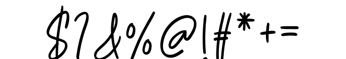Wedding Signature Font OTHER CHARS